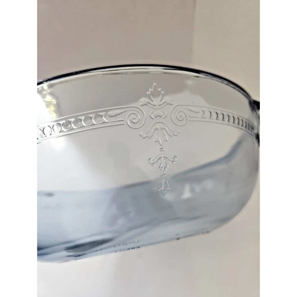 Anchor Hocking Philbe Sapphire Blue 2 qt. Round Covered Casserole Dish with Lid